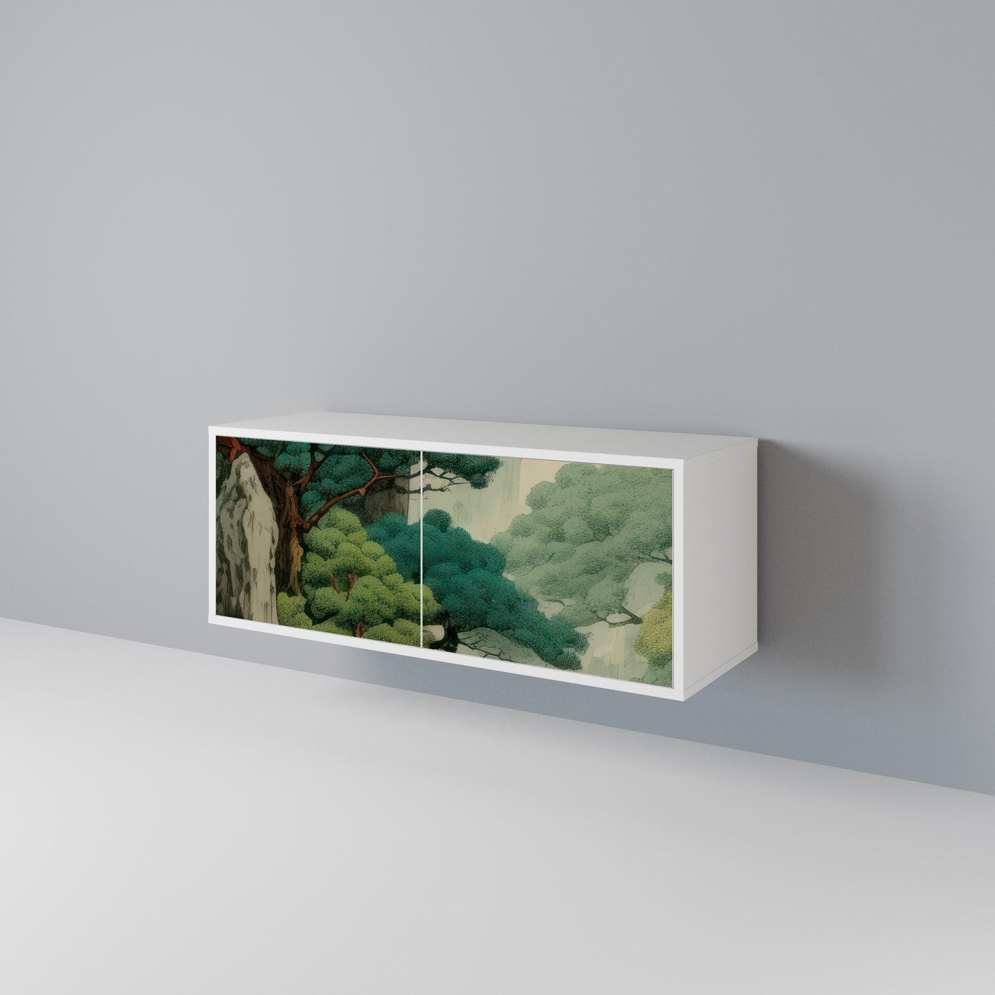 VERDURE ABYSS Mobile TV Compatto a 2 Ante