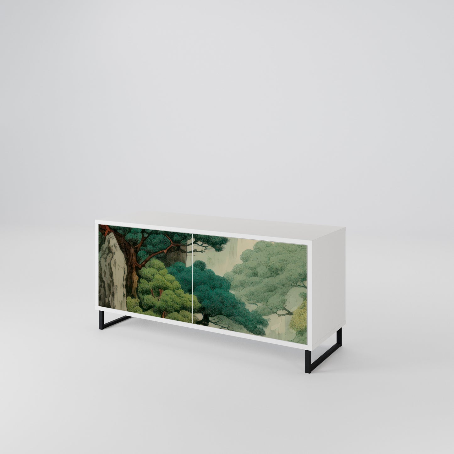 VERDURE ABYSS Mobile TV Compatto a 2 Ante