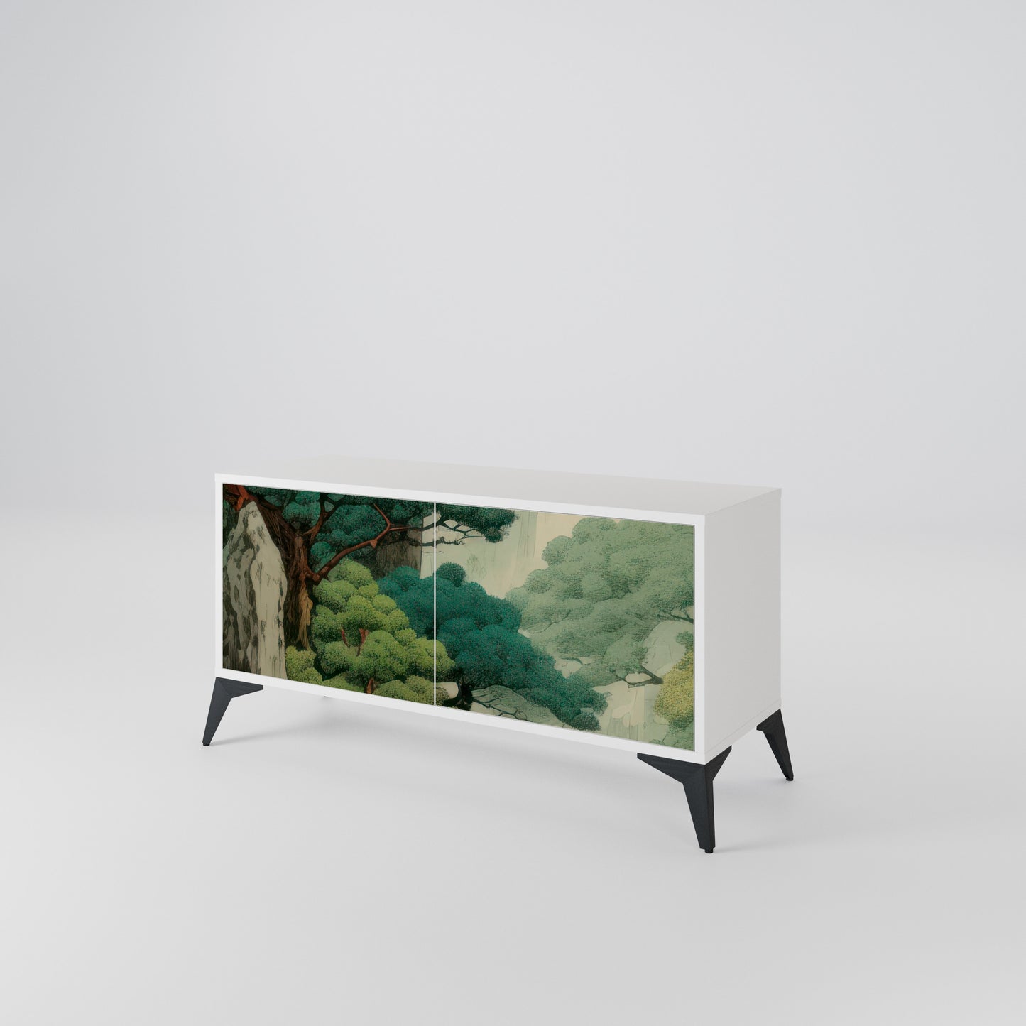 VERDURE ABYSS Mobile TV Compatto a 2 Ante
