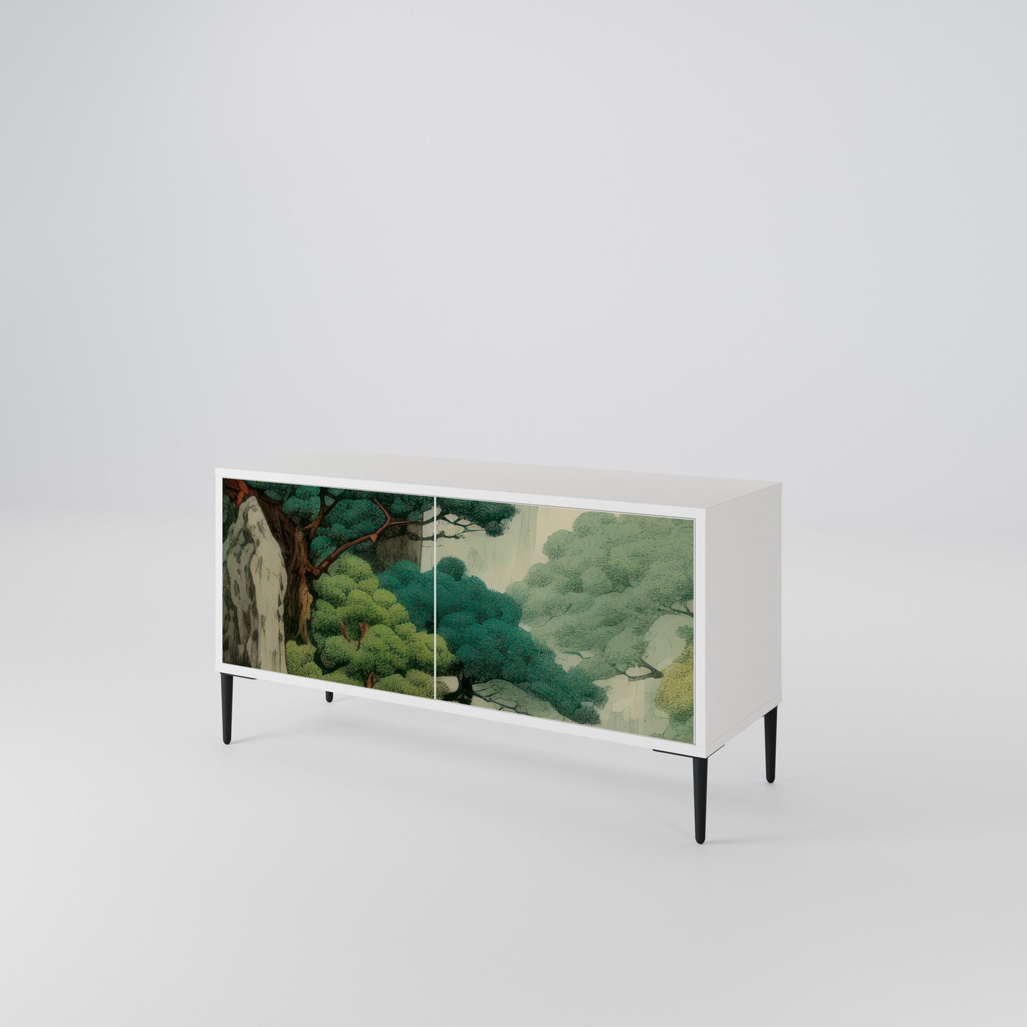 VERDURE ABYSS Mobile TV Compatto a 2 Ante