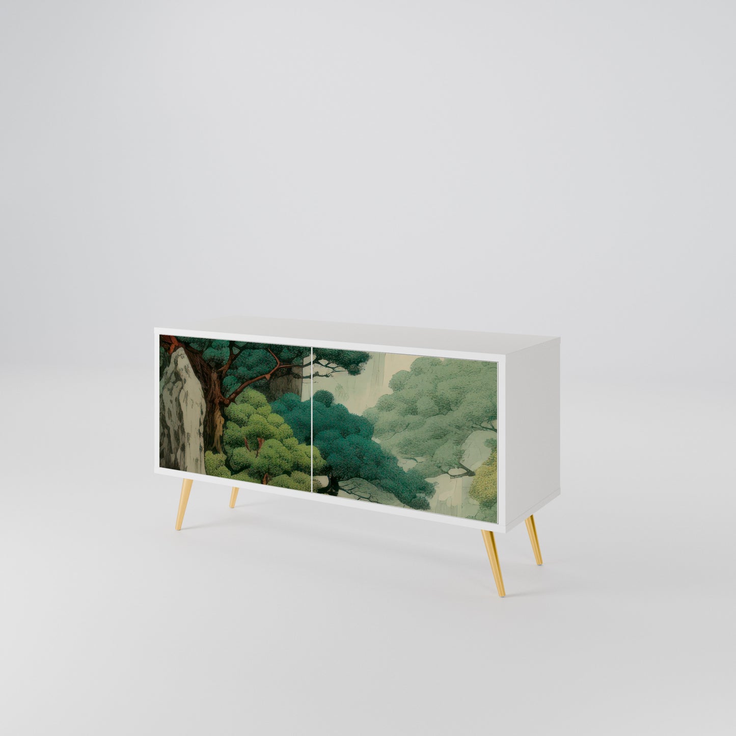 VERDURE ABYSS Mobile TV Compatto a 2 Ante