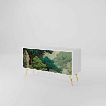 VERDURE ABYSS Mobile TV Compatto a 2 Ante