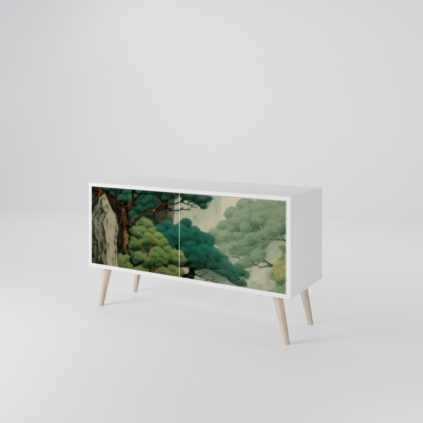 VERDURE ABYSS Mobile TV Compatto a 2 Ante