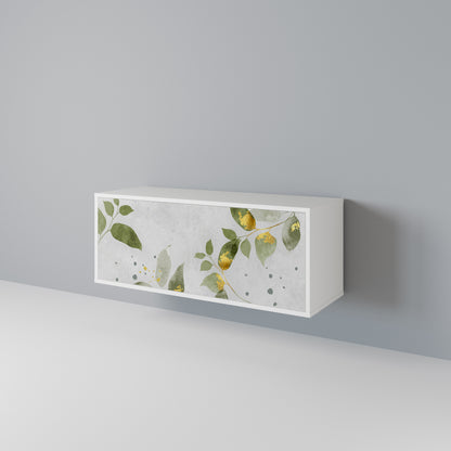 ELEGANT BOTANICS Mobile TV Compatto a 2 Ante