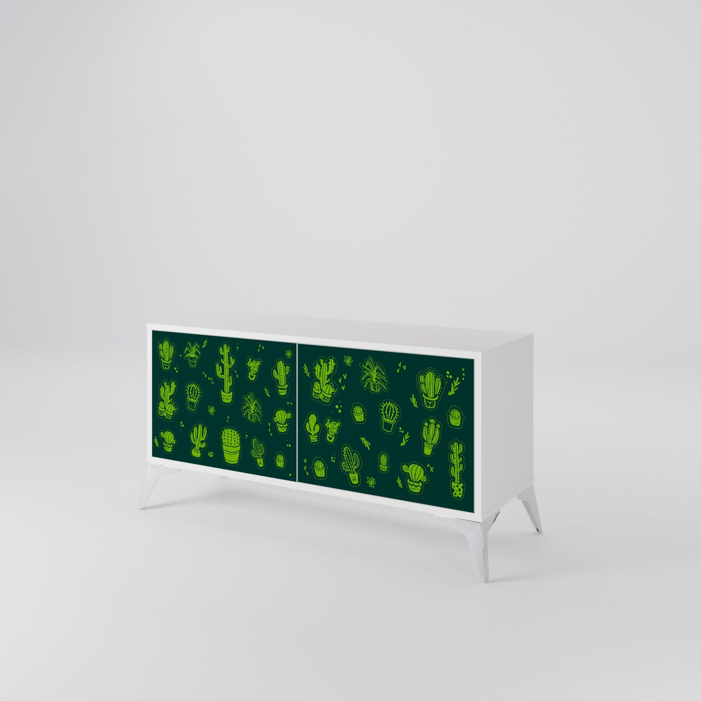 DESERT GREEN Mobile TV Compatto a 2 Ante