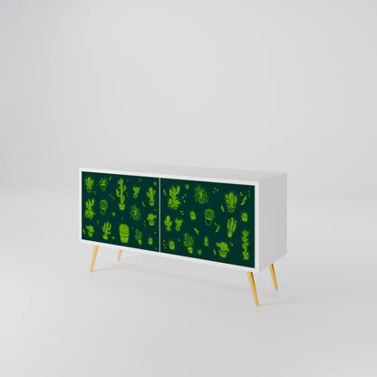 DESERT GREEN Mobile TV Compatto a 2 Ante
