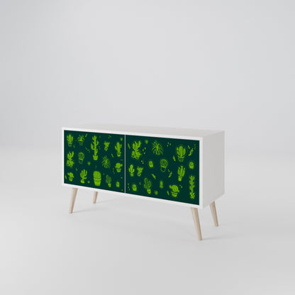 DESERT GREEN Mobile TV Compatto a 2 Ante