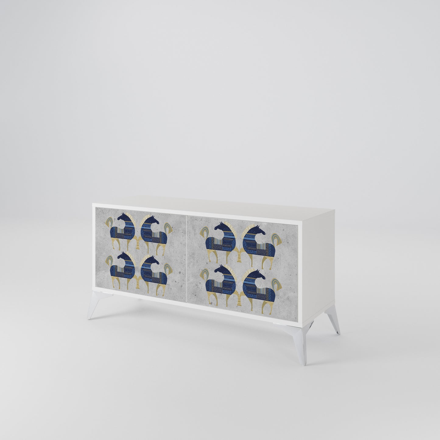 MAJESTIC STEED Mobile TV Compatto a 2 Ante