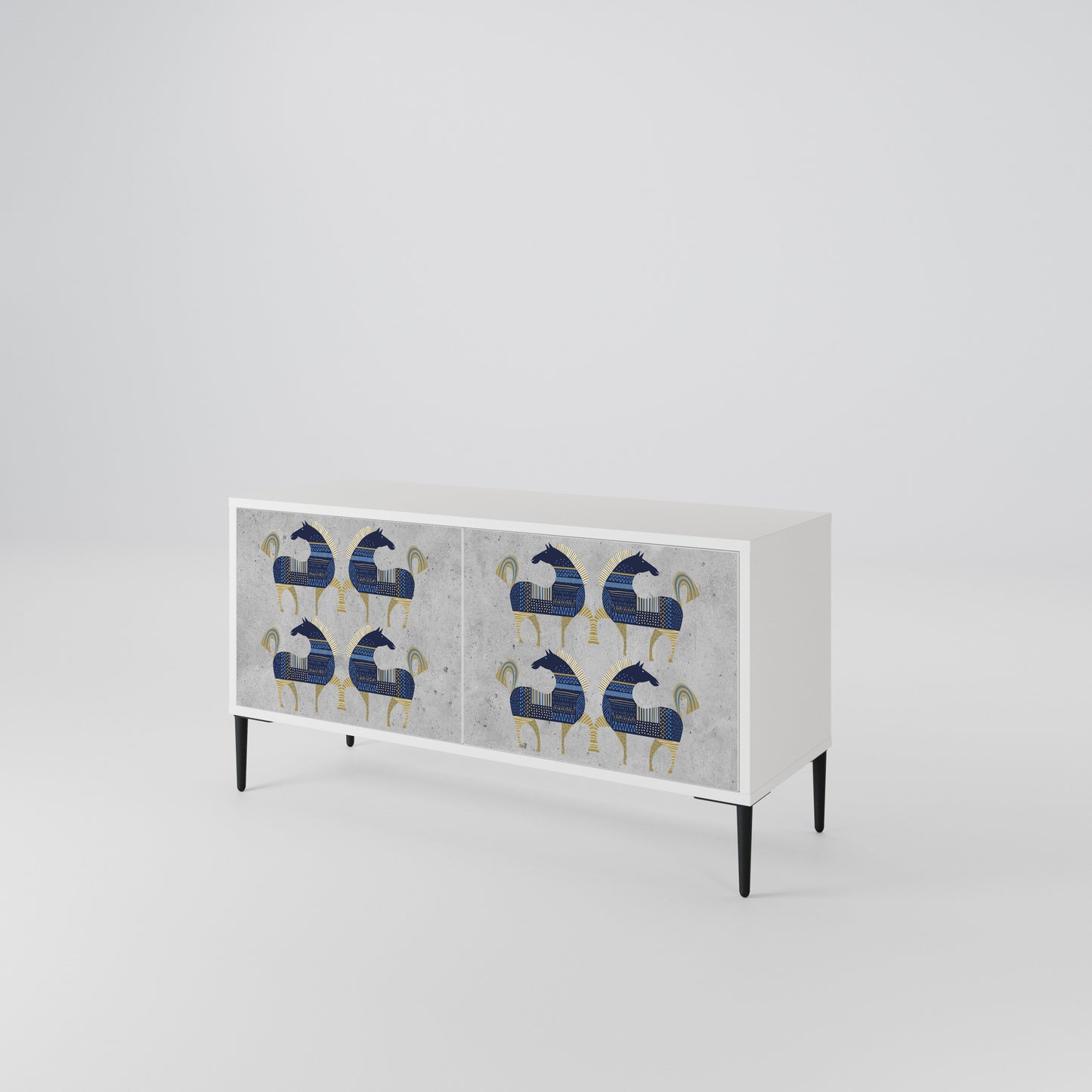 MAJESTIC STEED Mobile TV Compatto a 2 Ante