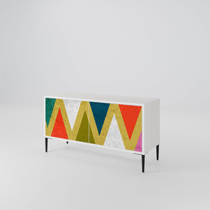 COLORFUL TRIANGLES Mobile TV Compatto a 2 Ante