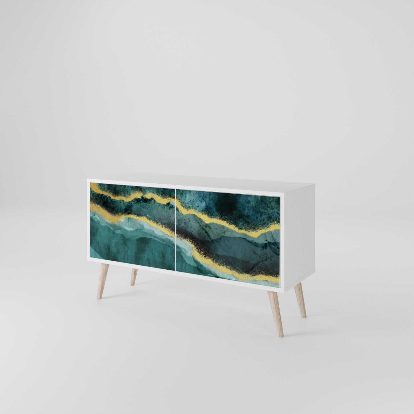 GOLDRUSH ODYSSEY Compact 2-Door TV Cabinet