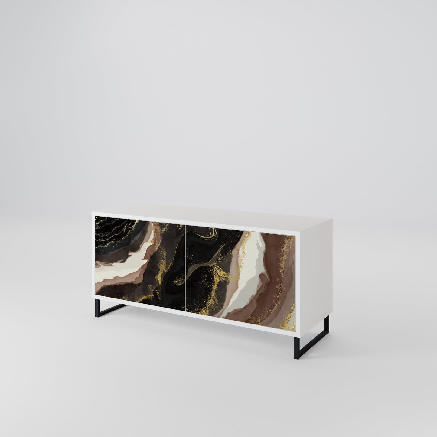 GOLD DUST Mobile TV Compatto a 2 Ante