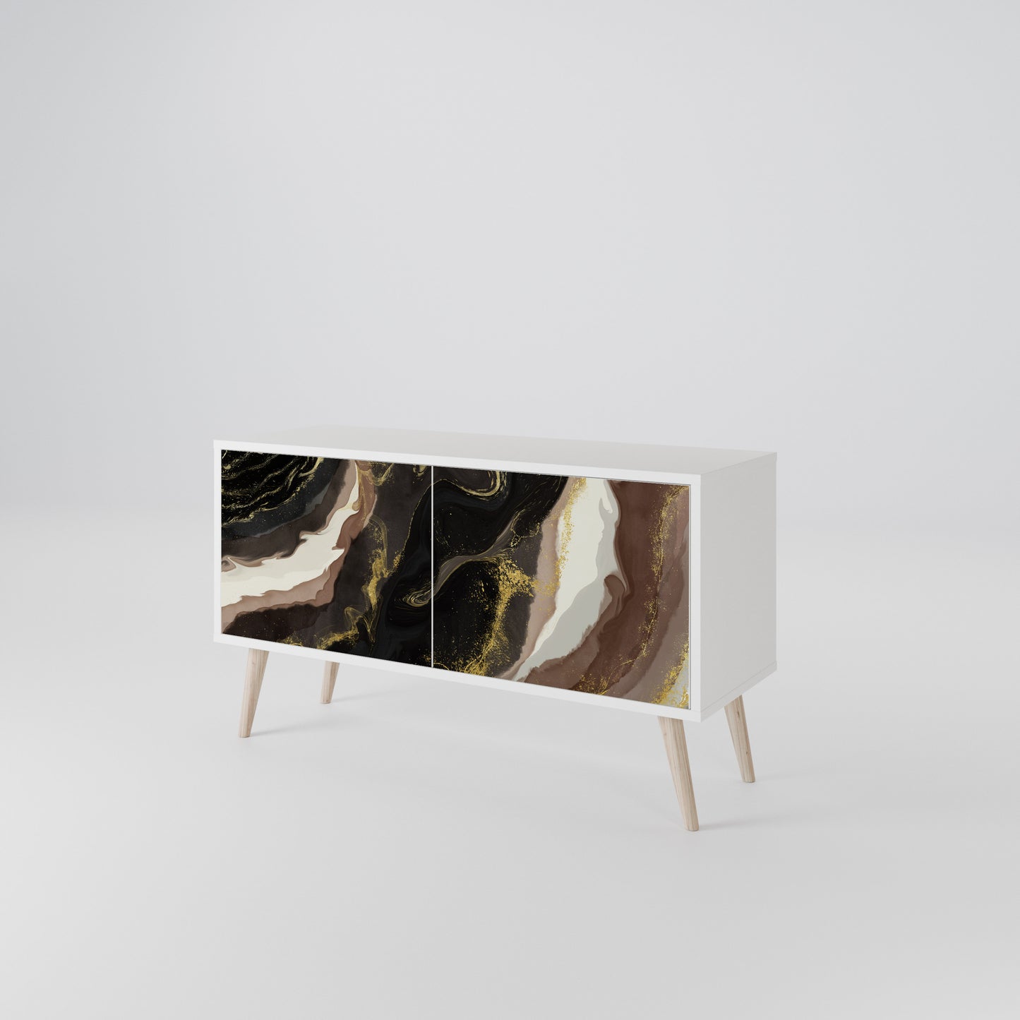 GOLD DUST Mobile TV Compatto a 2 Ante