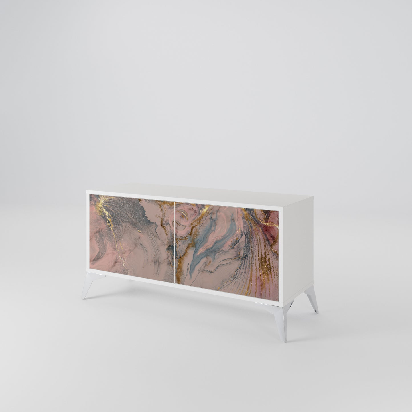 GILDED SWIRLS Mobile TV Compatto a 2 Ante
