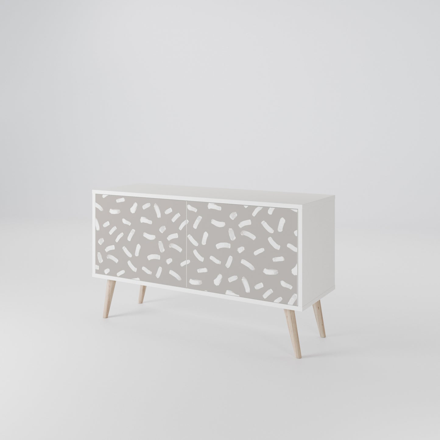 PASSING SECONDS Compact 2-Door TV Cabinet