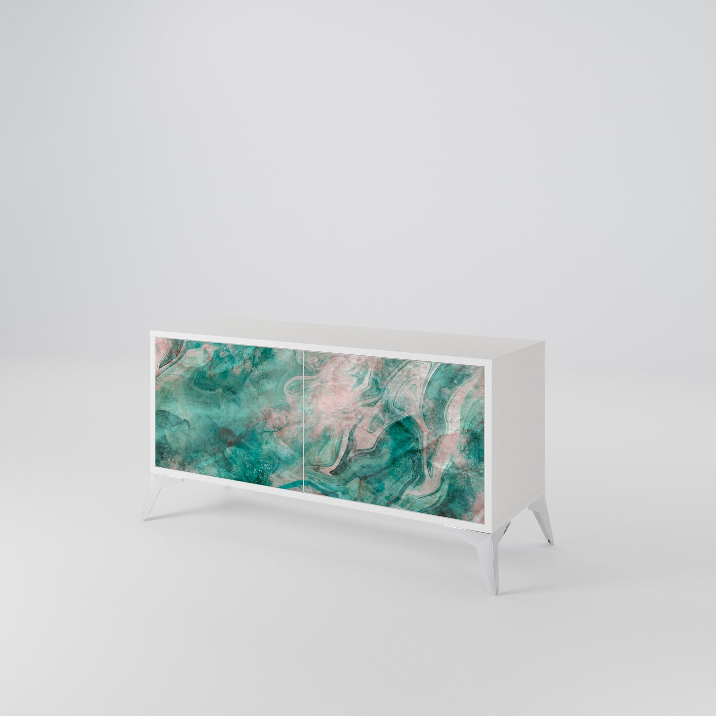 ABSTRACT ALCHEMY Mobile TV Compatto a 2 Ante