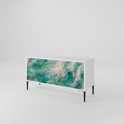 ABSTRACT ALCHEMY Mobile TV Compatto a 2 Ante