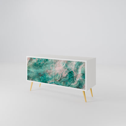 ABSTRACT ALCHEMY Mobile TV Compatto a 2 Ante