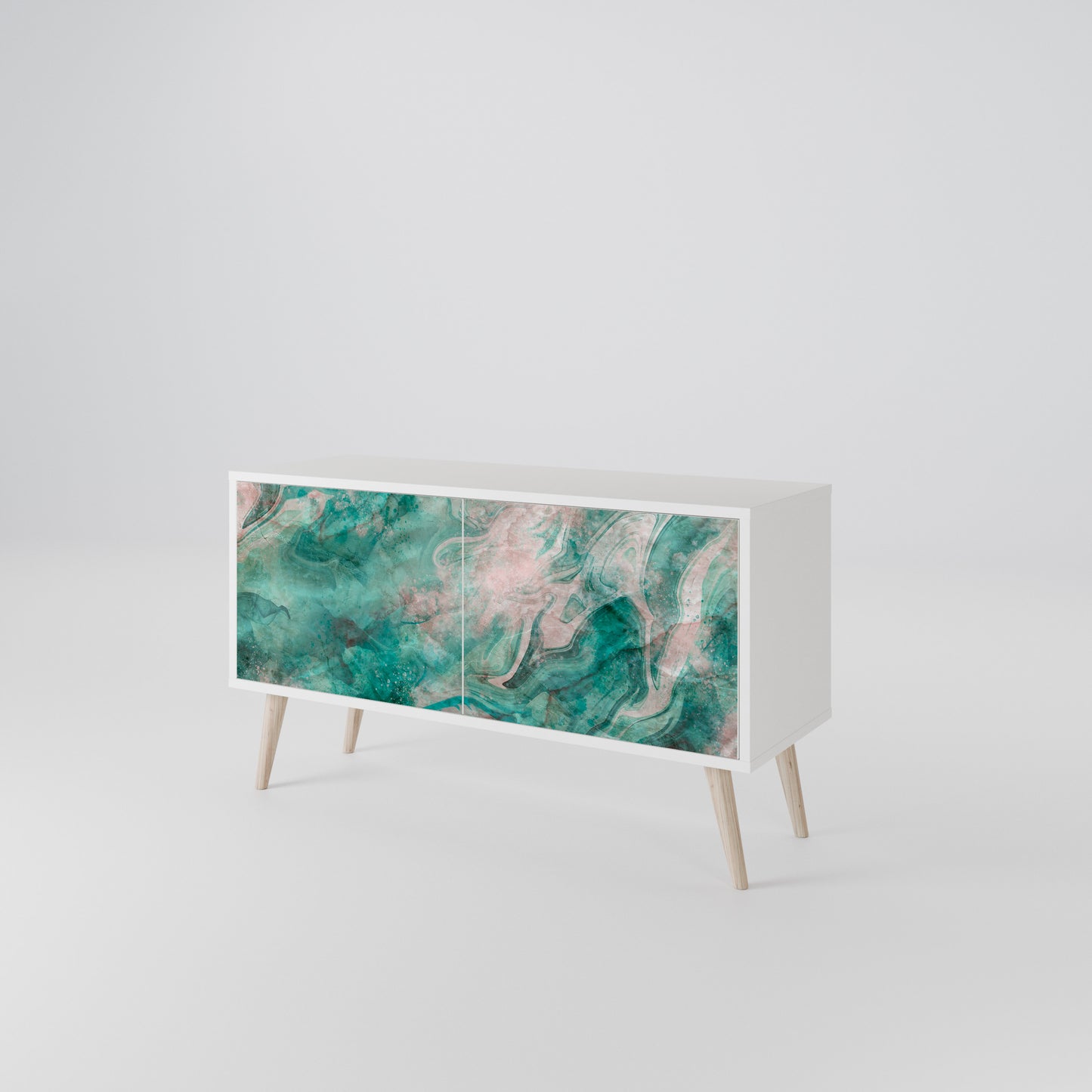 ABSTRACT ALCHEMY Mobile TV Compatto a 2 Ante