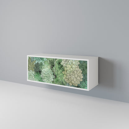 SUCCULENT CLUSTER Mobile TV Compatto a 2 Ante