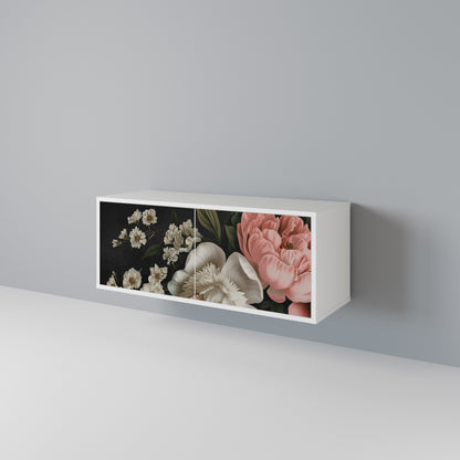 LUSH ELEGANCE Mobile TV Compatto a 2 Ante
