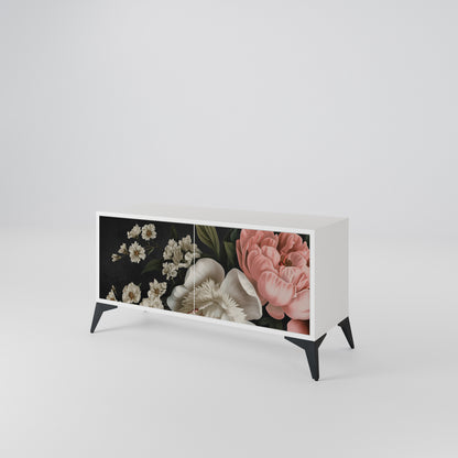 LUSH ELEGANCE Mobile TV Compatto a 2 Ante