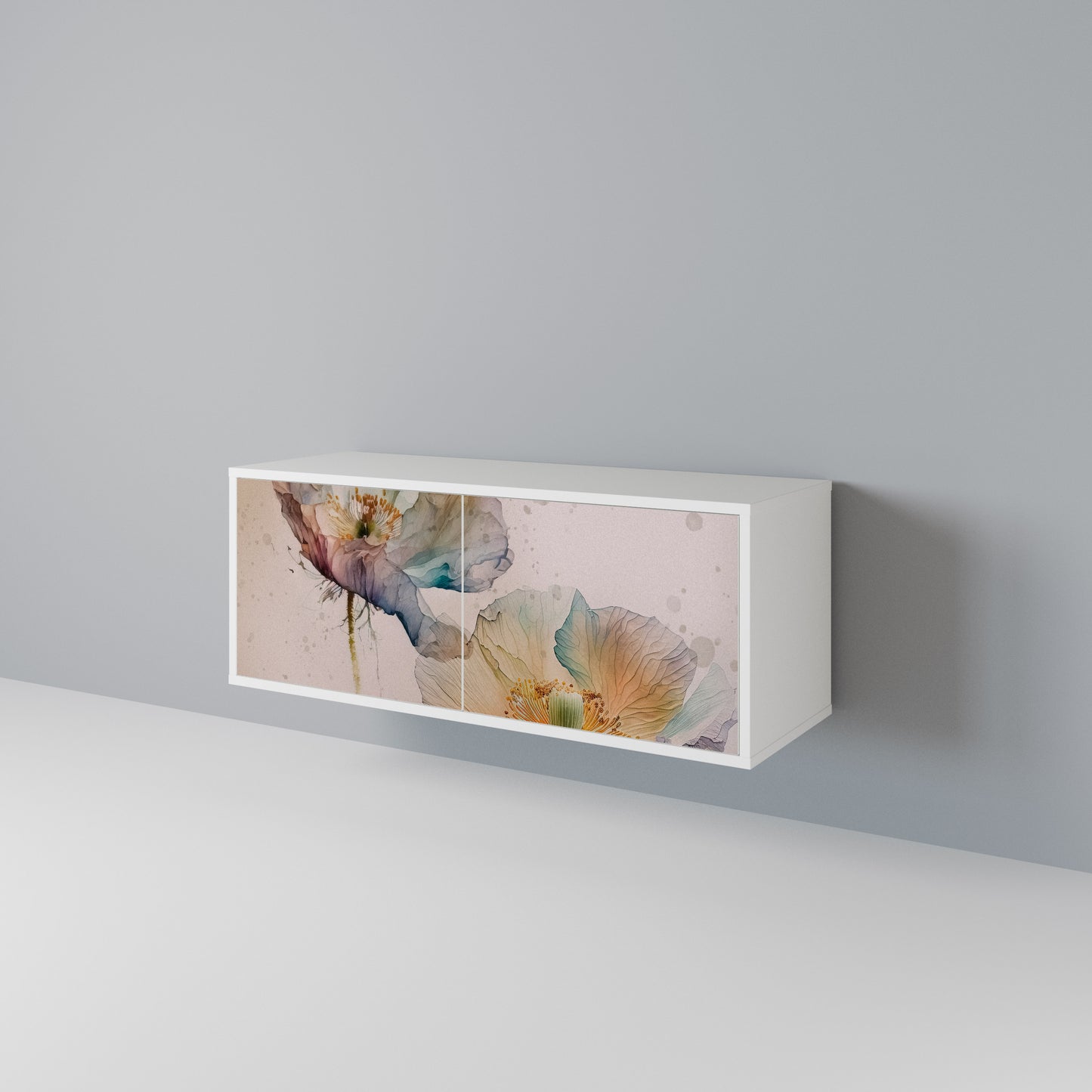 SOFTEN POPPY Mobile TV Compatto a 2 Ante