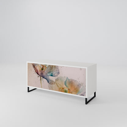 SOFTEN POPPY Mobile TV Compatto a 2 Ante
