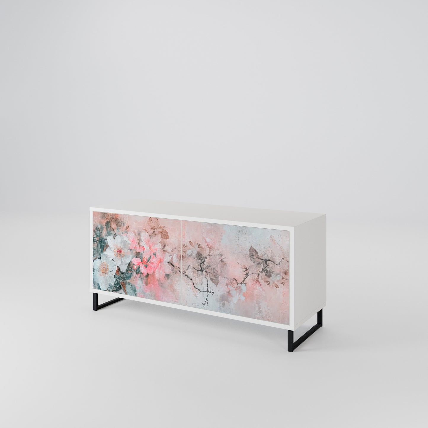 CHERRY BLOSSOM Mobile TV Compatto a 2 Ante