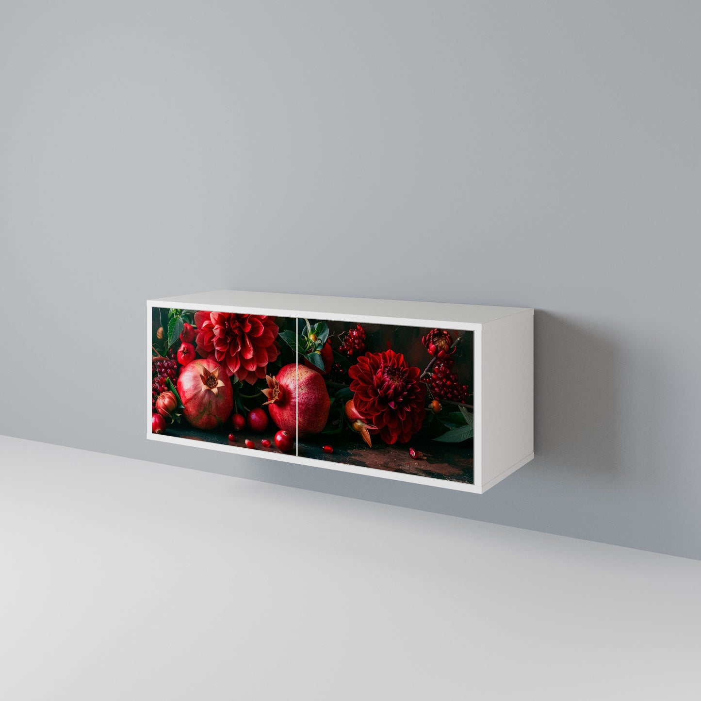 DAHLIAS AND POMEGRANATES Mobile TV Compatto a 2 Ante