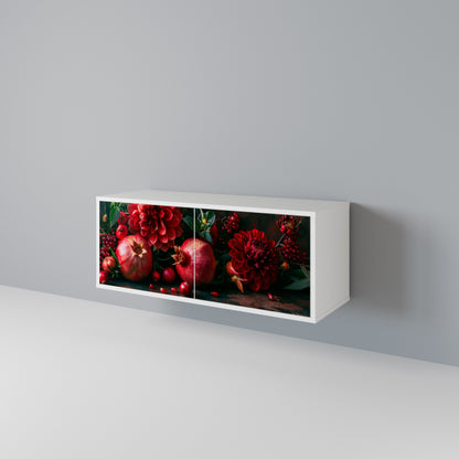 DAHLIAS AND POMEGRANATES Mobile TV Compatto a 2 Ante