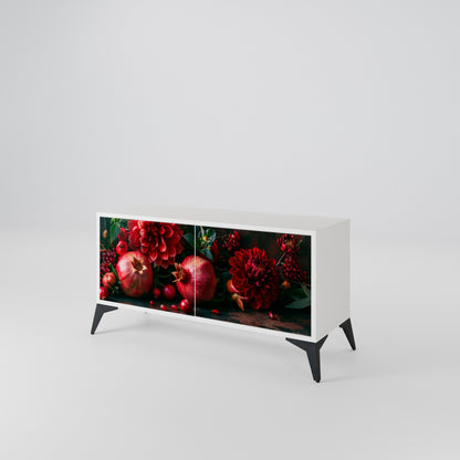 DAHLIAS AND POMEGRANATES Mobile TV Compatto a 2 Ante