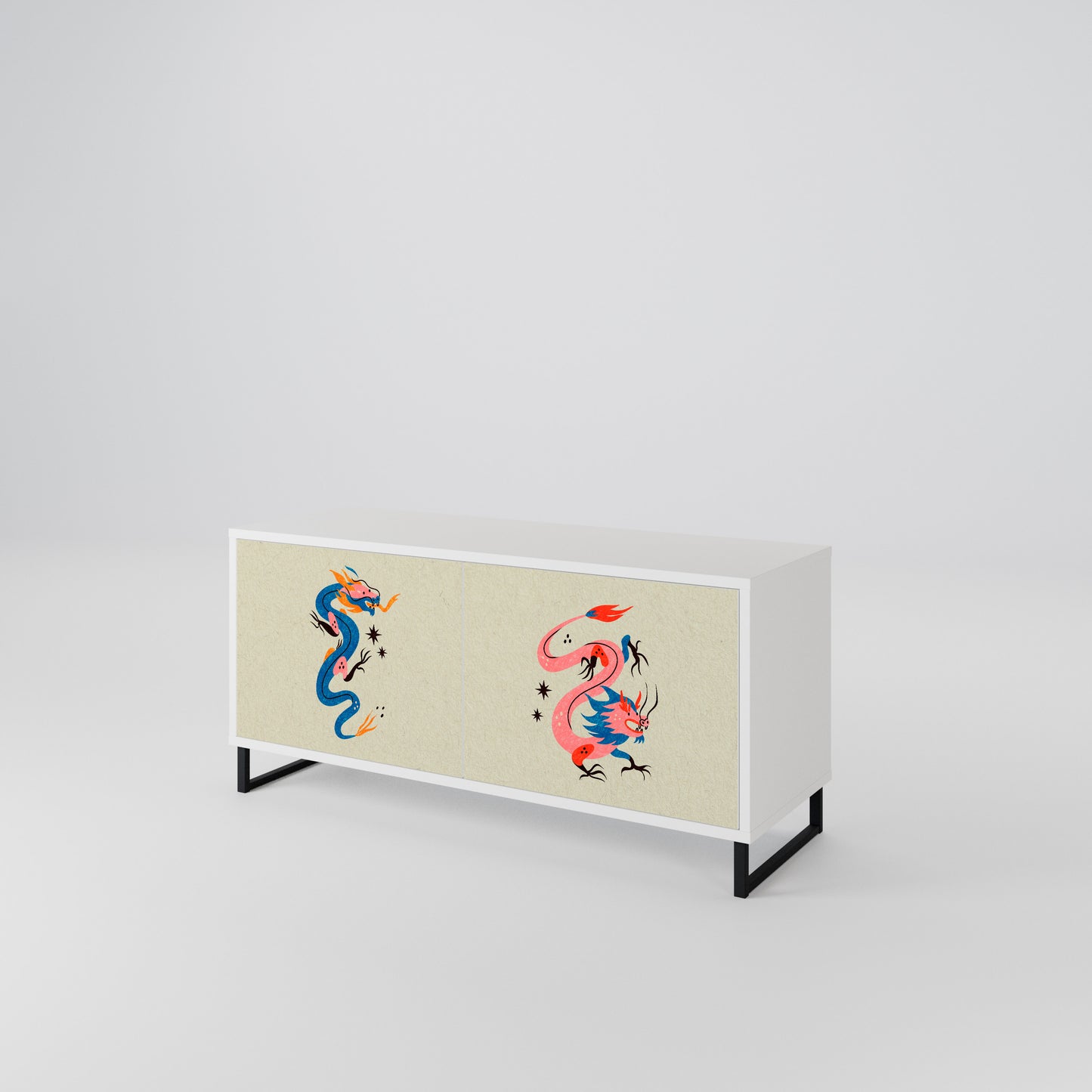 MYTHOLOGICAL CREATURES Mobile TV Compatto a 2 Ante