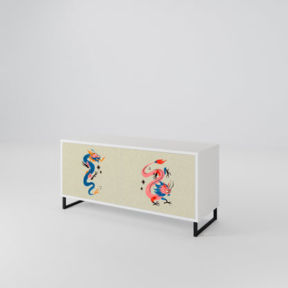 MYTHOLOGICAL CREATURES Mobile TV Compatto a 2 Ante