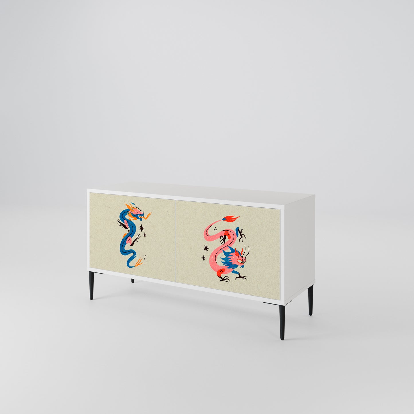 MYTHOLOGICAL CREATURES Mobile TV Compatto a 2 Ante