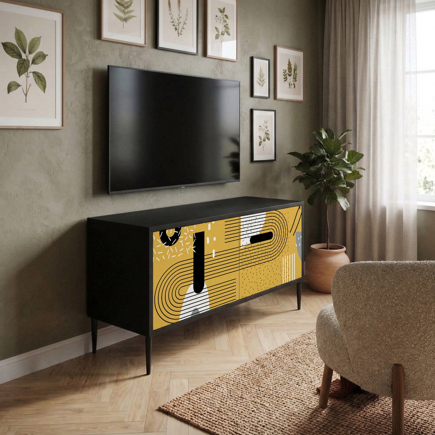 SHAPESHIFT SYMPHONY Mobile TV Compatto a 2 Ante