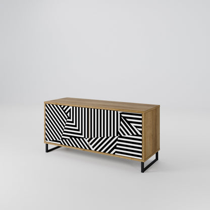 ILLUSIONARY LATTICE Mobile TV Compatto a 2 Ante