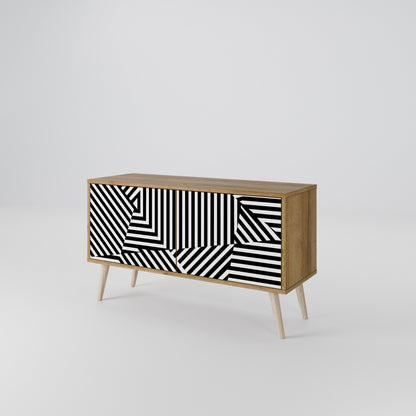 ILLUSIONARY LATTICE Mobile TV Compatto a 2 Ante