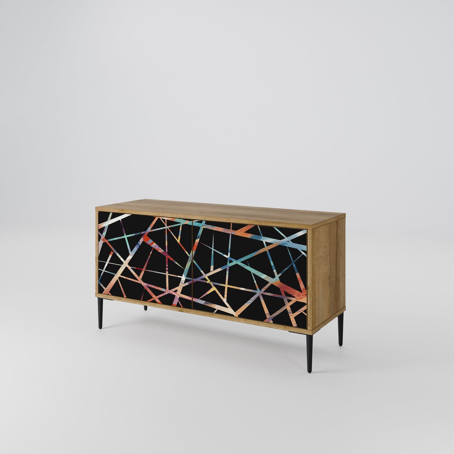 POLYGON VERVE Compact 2-Door TV Cabinet