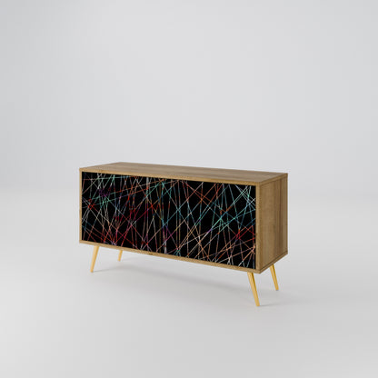 LUMINOUS SNARE Compact 2-Door TV Cabinet