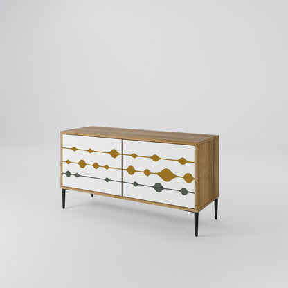 VIVID TONE Compact 2-Door TV Cabinet