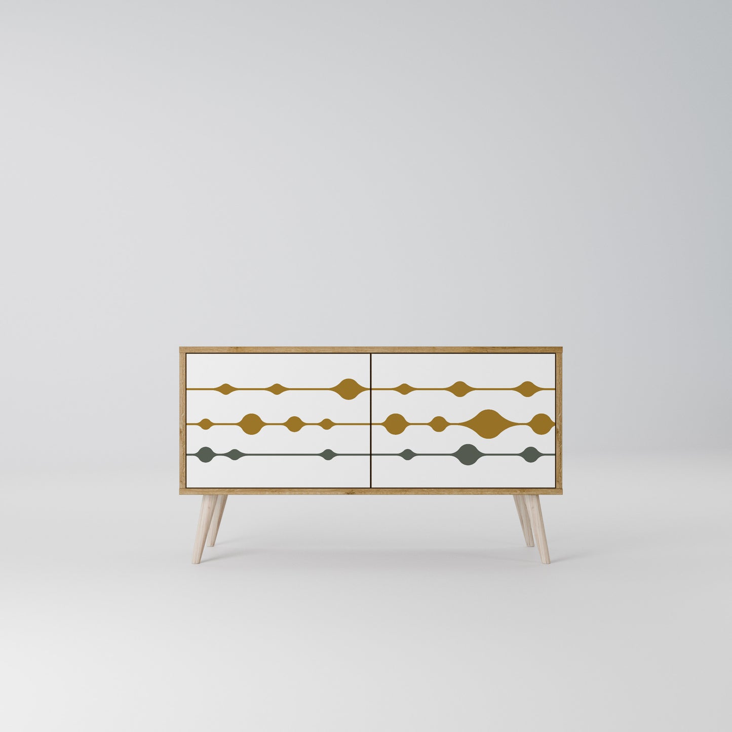 VIVID TONE Compact 2-Door TV Cabinet