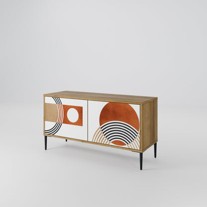 CIRCLE RHYTM Compact 2-Door TV Cabinet