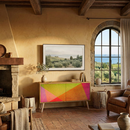 VIVID GEOMETRY Mobile TV Compatto a 2 Ante