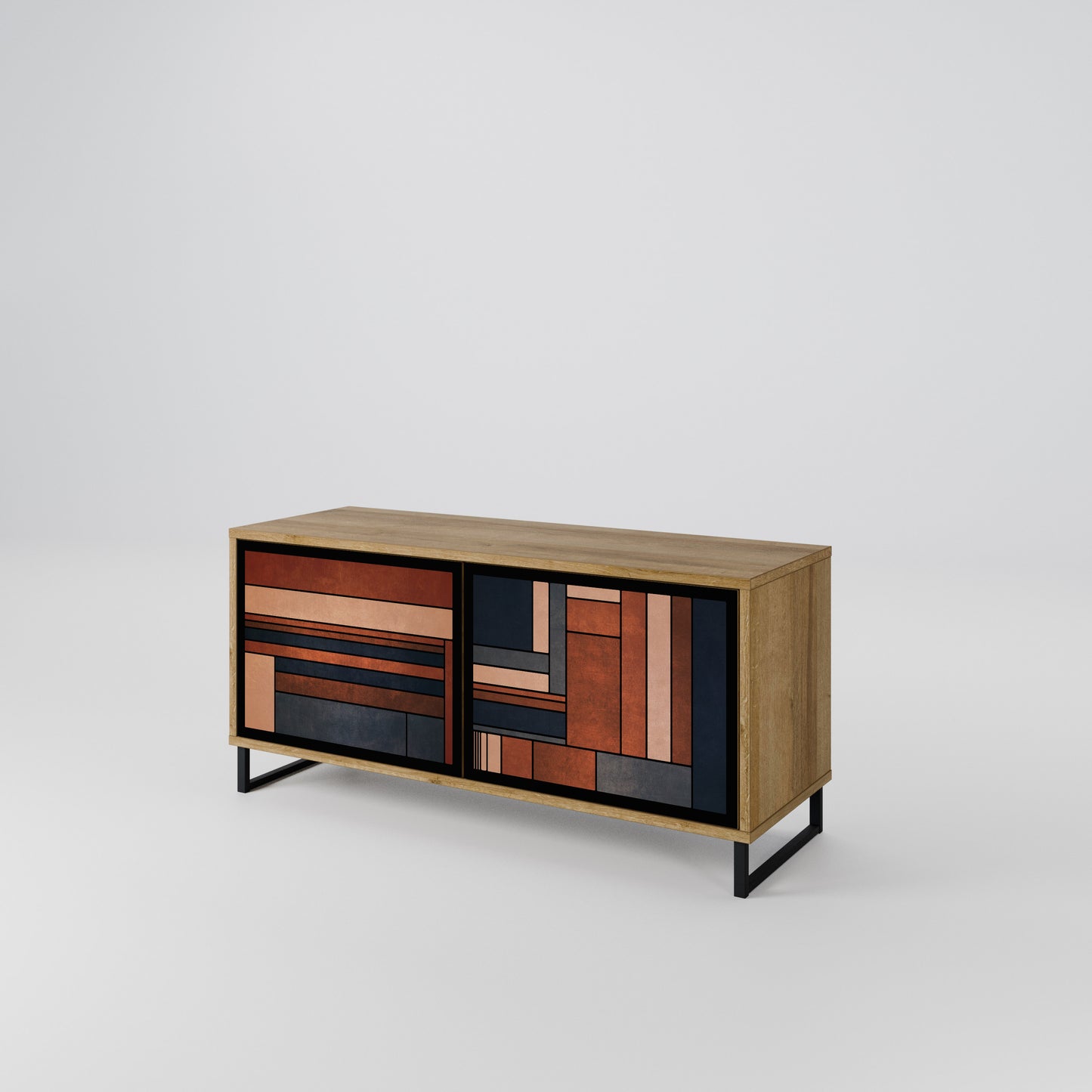 INTREPID FORMATION Mobile TV Compatto a 2 Ante