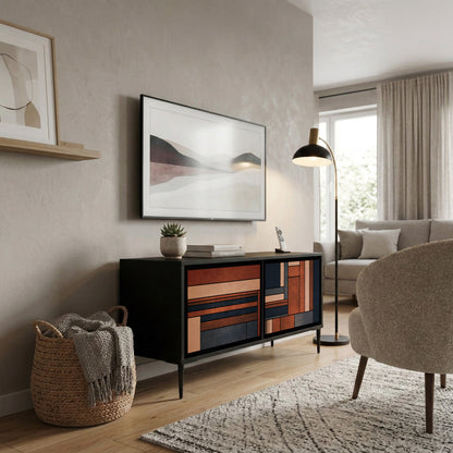 INTREPID FORMATION Compact 2-Door TV Cabinet