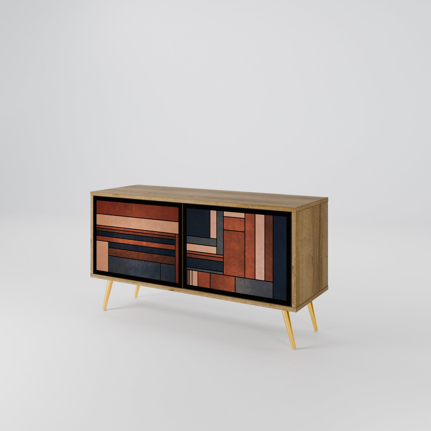 INTREPID FORMATION Mobile TV Compatto a 2 Ante