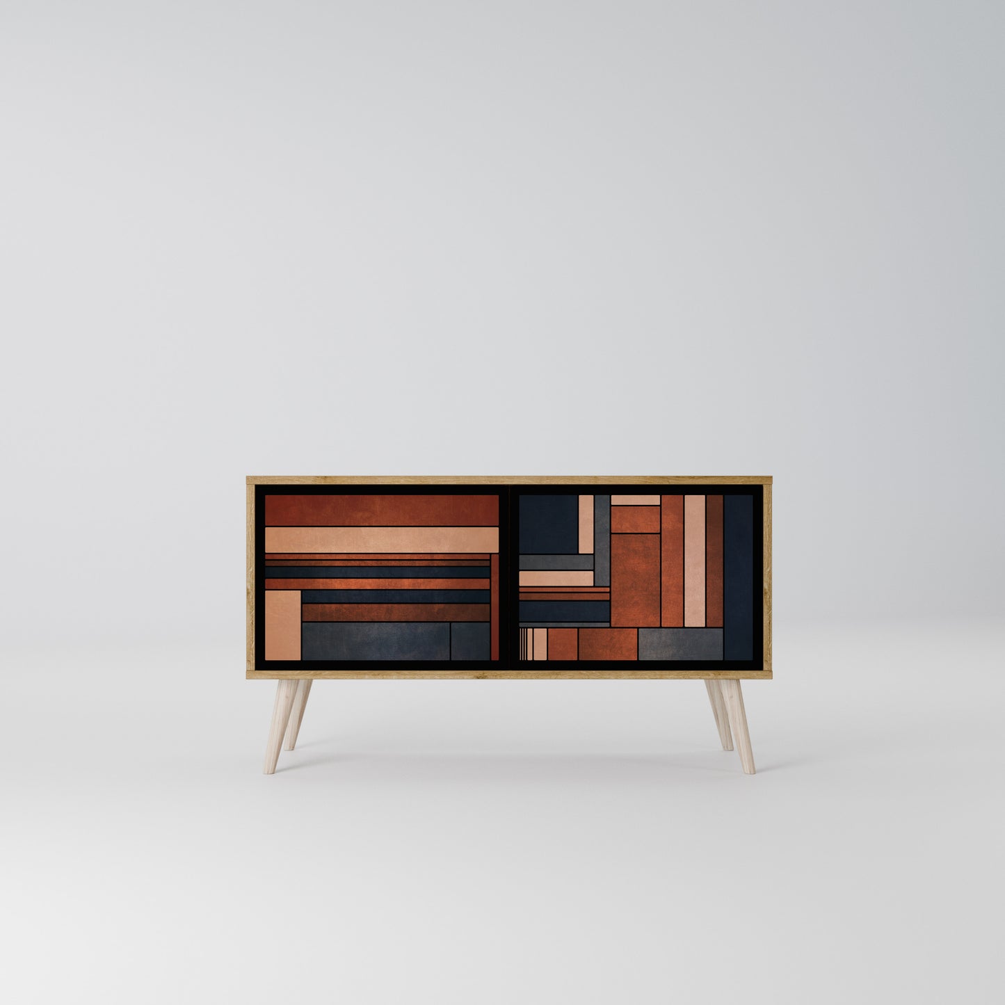 INTREPID FORMATION Compact 2-Door TV Cabinet