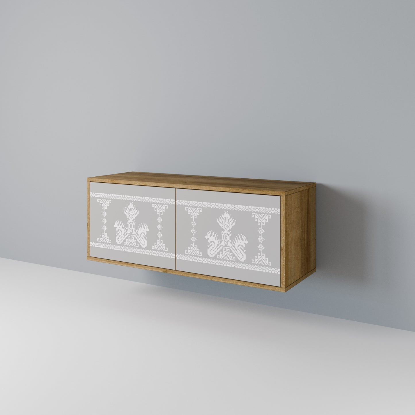 THAI GRAY Mobile TV Compatto a 2 Ante