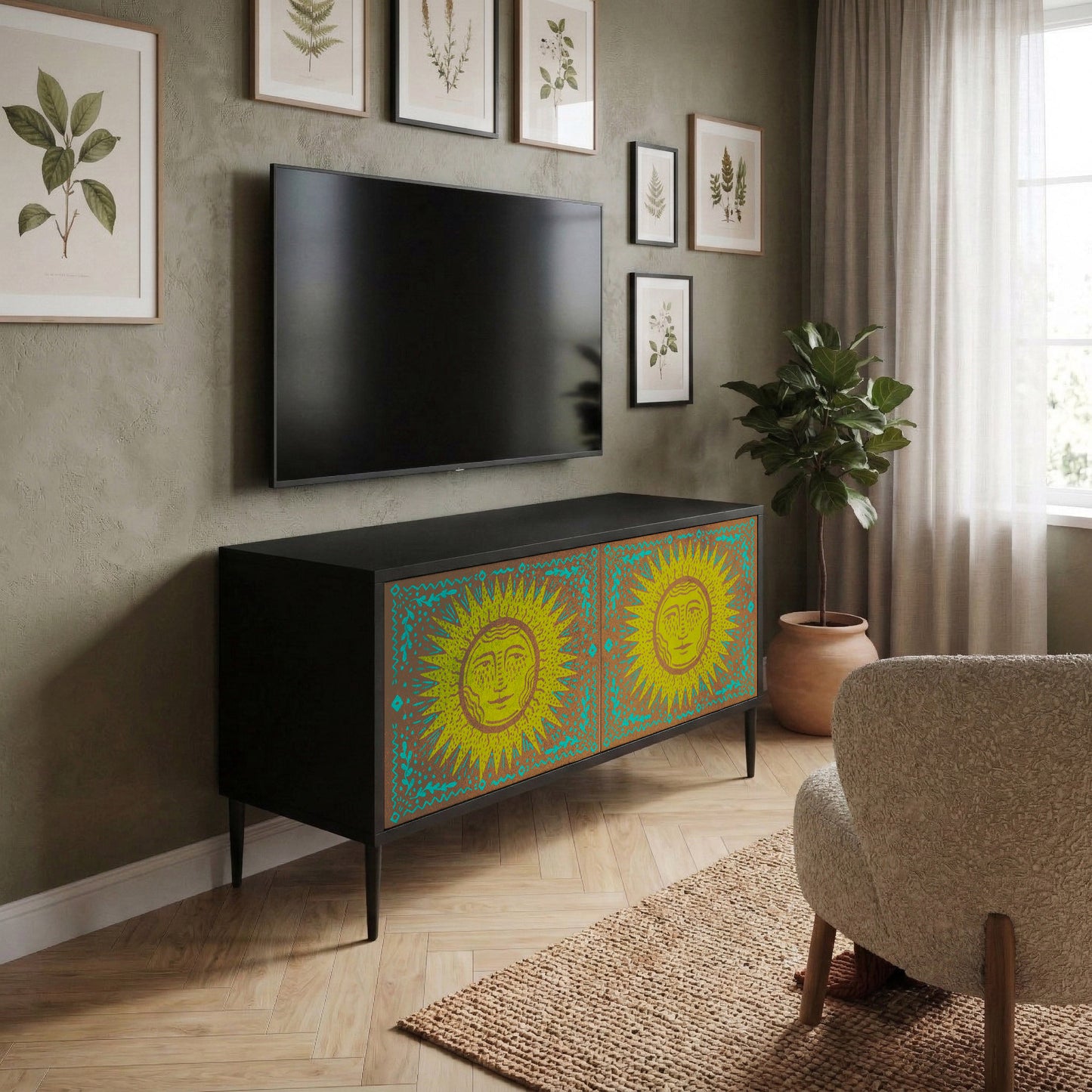 SUNSHINE EULOGY Mobile TV Compatto a 2 Ante